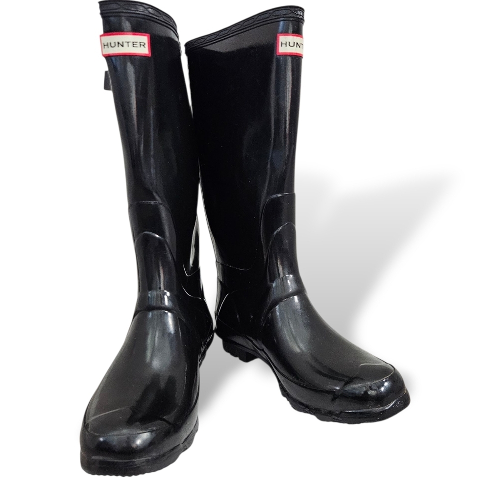 Hunter Black Rain Boots
